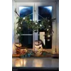 Galda lampa Krinner LUMIX Deco Glass Basic LED Caurspīdīgs Bambusa Stikls