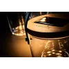 Galda lampa Krinner LUMIX Deco Glass Basic LED Caurspīdīgs Bambusa Stikls