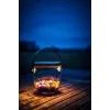 Galda lampa Krinner LUMIX Deco Glass Basic LED Caurspīdīgs Bambusa Stikls