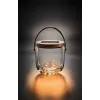 Galda lampa Krinner LUMIX Deco Glass Basic LED Caurspīdīgs Bambusa Stikls
