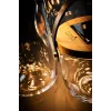 Galda lampa Krinner LUMIX Deco Glass Basic LED Caurspīdīgs Bambusa Stikls