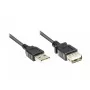 USB pagarinātājs Alcasa 2511-OF5S USB 2.0 5m Melns