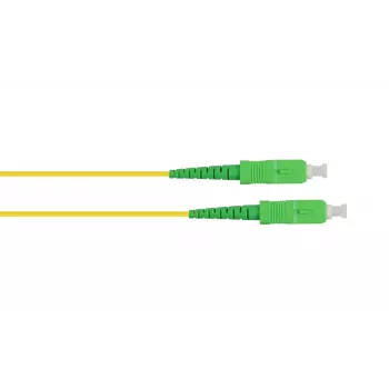 Šķiedru optikas kabelis Good Connections LW-S907LASA 7,5 m FTTH G.652D LC uz SC dzeltens