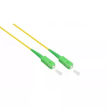 Šķiedru optikas kabelis Good Connections LW-S907LASA 7,5 m FTTH G.652D LC uz SC dzeltens
