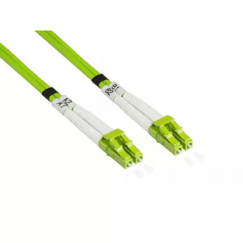 Optiskās šķiedras kabelis Alcasa LW-820LC5 20 m LC Zaļš
