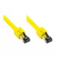 Tīkla kabelis Alcasa 8080-075Y Dzeltens 7.5m Cat8.1 S/FTP