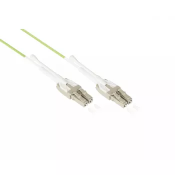 Alcasa LW-U830LC5 InfiniBand/optiskās šķiedras kabelis 30 m LC zaļš laims
