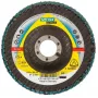 Abrazīvais mopa disks KLINGSPOR SMT 924 125x22.23 mm grauds 80