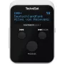 Portatīvais radio TECHNISAT DIGITRADIO mobil 2 — DAB+ / FM, OLED 0,91 collas, 3,5 mm, USB-C, Li-Ion 500 mAh, Melns/Balts