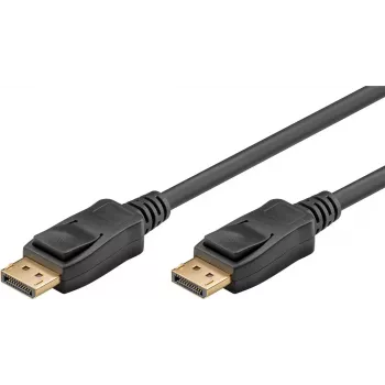 DisplayPort kabelis Goobay 74753 3 m Melns