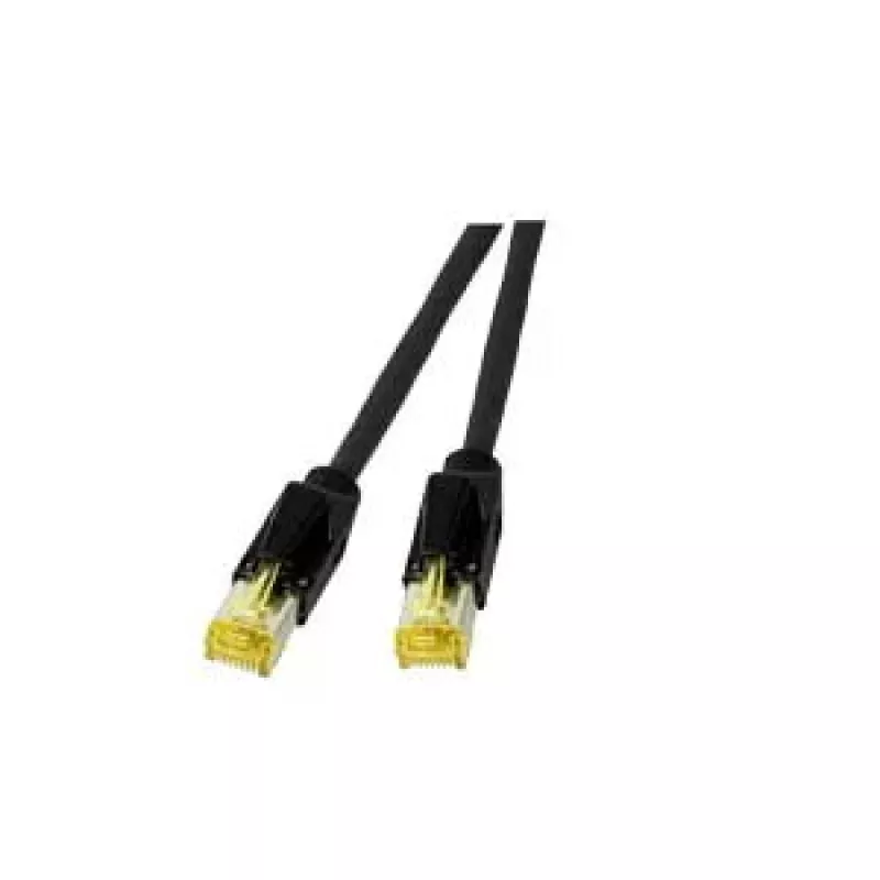 Tīkla kabelis EFB Elektronik K8560SW.10 RJ45 Cat6a 10m Melns