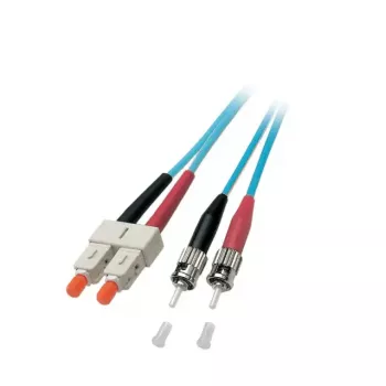 Šķiedru optikas kabelis EFB Elektronik O7353.2 2 m SC ST Tirkīza