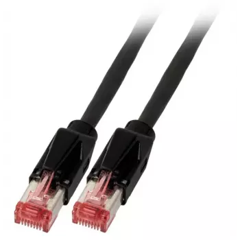 Tīkla kabelis EFB Elektronik K8708SW.5 RJ-45 Cat6a 5 m Melns