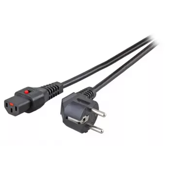 Strāvas kabelis EFB Elektronik EK600SW.3 Melns 3 m