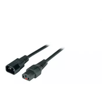 Strāvas kabelis EFB Elektronik EK601SW.1 Melns 1 m C14–C13