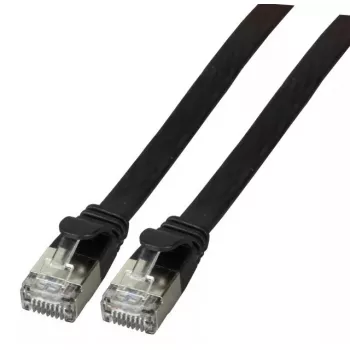 Tīkla kabelis EFB Elektronik K5547SW.2 RJ-45 Cat6a 2 m Melns