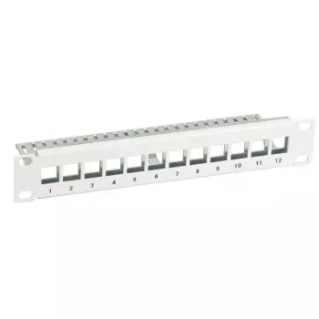 Patch Panel EFB Elektronik 691826TS 12 portu 1U melns