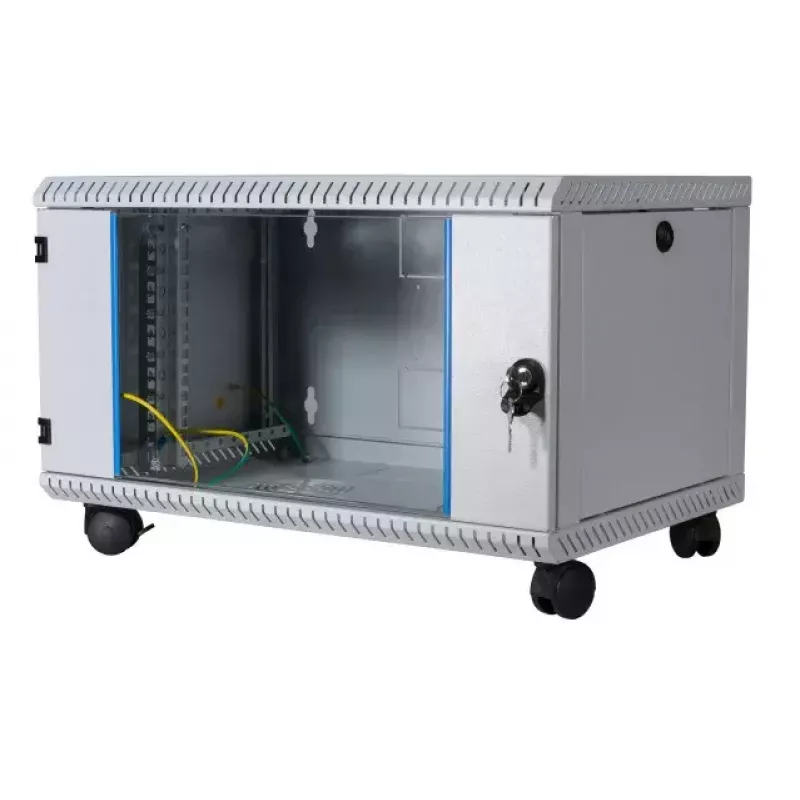 Sienas stiprinājuma skapis EFB Elektronik 691712VGR.60, 12U, 19 inch, 600x600x600 mm, pelēks