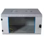 Sienas stiprinājuma skapis EFB Elektronik 691712VGR.60, 12U, 19 inch, 600x600x600 mm, pelēks
