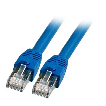 Tīkla kabelis EFB Elektronik K5528BL.7.5 RJ-45 Cat8.1 7,5 m Zils