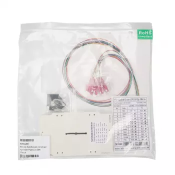 Šķiedru optikas savienotājs EFB Elektronik LC vīrišķais OM4 modelis 53100.205