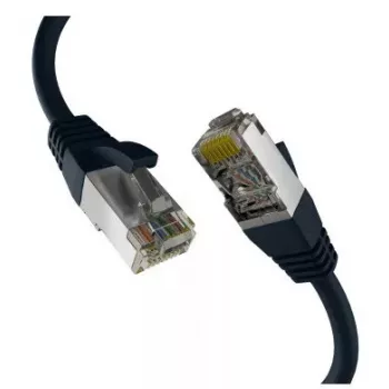 Tīkla kabelis M-Cab EC020200306 RJ-45 Cat8.1 7,5 m Melns