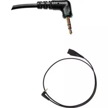 2.5 mm audio kabelis GEQUDIO saderīgs ar Gigaset Panasonic WA9405, 2,5 mm ligzdas kabelis
