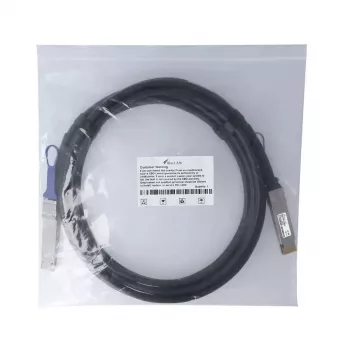 BlueOptics QDD-400-CU1M-BL InfiniBand/optiskais kabelis 1 m QSFP-DD vīriešu/vīriešu