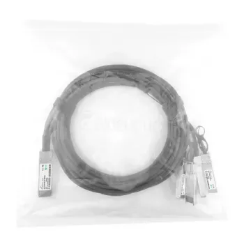 Tīkla kabelis BlueOptics DAC-Q28-4S28-25G-2M-BL QSFP28 4xSFP28 InfiniBand 2m Melns