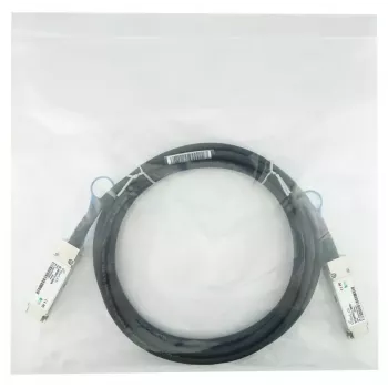 BlueOptics QSFP-100G-CU1M-BL InfiniBand optiskais kabelis 1 m QSFP28 Melns