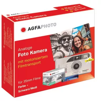 Kompaktā digitālā kamera AgfaPhoto 603020 — 20 MP, 4x optiskais tālummaiņas objektīvs
