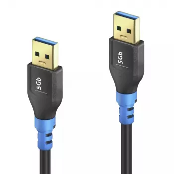 USB kabelis PureLink FI-U310-003 USB 3.2 Gen 1 0.3 m USB A melns zils