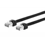 Tīkla kabelis METZ CONNECT 13084F0500-E 0,5m Cat5e S/UTP Melns