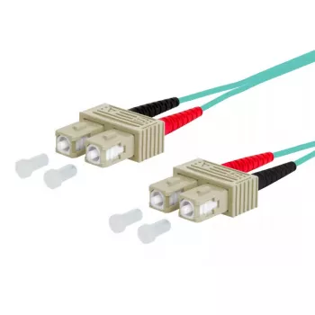 Optiskās šķiedras kabelis METZ CONNECT 151J1EOEO15E SC I-V(ZN) H 1,5 m Aqua