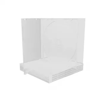 CD korpuss Double MediaRange Caurspīdīgs 10 mm