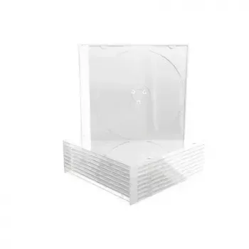 CD Slimcase MediaRange BOX32-T 1 disks 5,2 mm caurspīdīgs paliktnis