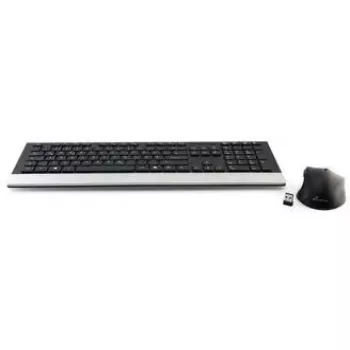 Bezvadu tastatūra MediaRange MROS105-YU QWERTZ Melna