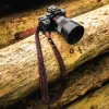 C-ROPE Traveler Paracord fotoaparāta siksna, 125 cm, Silent Black