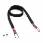 Fotokameras siksniņa HP C-Rope Traveler neilona melna, digitālajām kamerām, max garums 125 cm