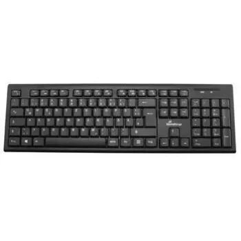 Bezvadu tastatūra MediaRange MROS111-GR QWERTY izkārtojums Melna