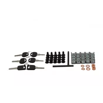 Sienas stiprinājuma skapis Rockstable RS19-6418 18U 19 collu, rūdīts stikls