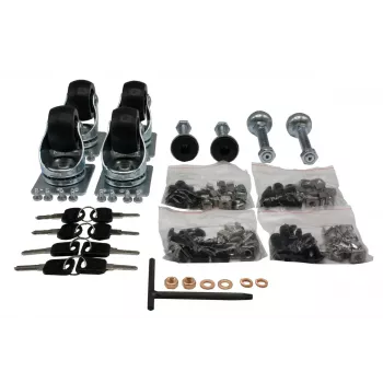 Rockstable 22U 19 collu servera skapis ar rūdītu stiklu RS19-6622