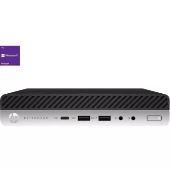 Galddators HP EliteDesk 800 G4 — biznesa darbstacija, kompakts korpuss