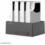 HDD dokstacija LC-Power LC-DOCK-U3-4B-V2 ar USB 3.0 un vairāku slotu atbalstu