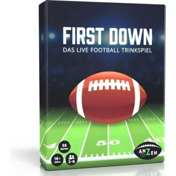 Galda spēle ANZEN - FIRST DOWN amerikāņu futbola dzeršanas spēle