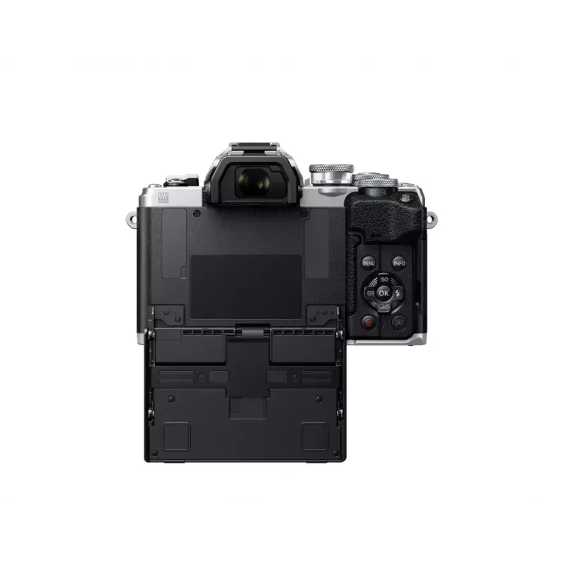 Kamera Olympus OM-D E-M10 Mark IV MILC 20.3 MP 4/3 collīšu Sudraba