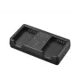 Lādētājs akumulatoriem Olympus BCX-1 AC USB Litija-jonu Melns