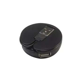 USB Hubs Akasa Connect4C 4-IN-1 Melns