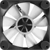 Korpusa ventilators APNX FP1-R 120 mm, melns, reversā gaisa plūsma, 3 gab.