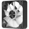 Korpusa ventilators APNX FP1-R 120 mm, melns, reversā gaisa plūsma, 3 gab.